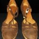 Suede Mary Jaynes by 'Sportsgirl', Chocolate brown, size 8