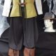 'Woodcutter' inspired costume, vest, pants, hat and boot covers, size M