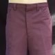 1970's Original Men's shorts, Crimplene, eggplant by 'Edward Fletcher', size 36"
