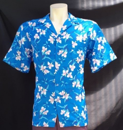 Hawaiian Shirt, Made in Hawaii by 'Hito Hattie' size XL