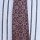 Tie, 1960's, purple/lavender print, polyester, by 'Mikado'