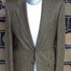 Checked Blazer, khaki, polyester, by 'Sidi', of Italy, size M