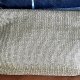 Vintage Clutch Bag, gold, knitted lurex, polyester