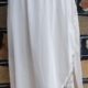 Vintage half slip, cream, nylon, size 10-12
