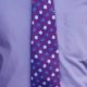 1960's Tie, Pop-Art Print, purple printed, silk.