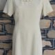 1970's, A-line Day Dress, crimplene, light sage, by 'Flim-F', size 12