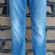 'Levis', Light blue Denim Jean, Low boot-cut, style 460, size 10
