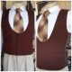 1970's Waistcoat, Brown, by 'Glenford' Sydney, wool/polyester, size M