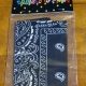 Bandana, Black, cotton, by 'Carnival Products' new.