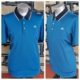 Retro Polo top, by 'Adidas', teal, 'Climacool', polyester, size L