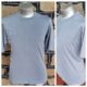 Retro men's, 'Adidas' tee, grey, polyester weave, size XL