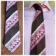 1970's Wide Tie, brown/pink/taupe, polyester, by 'Regency', 'new'