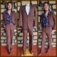 1960's, Chocolate Brown Suit, by' Balmoral, England', size M