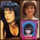 Wig, Black Long Bob, 'Uma Thurman' or 'Jacky Kennedy' new from 'Carnival Products'