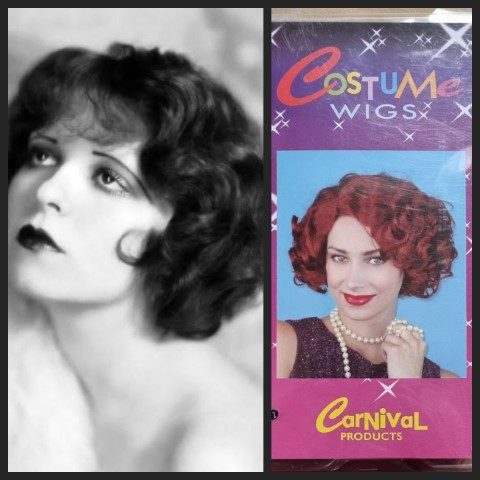 Wig, 1930's Hollywood Style, Auburn, from 'Carnival Products'