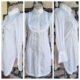 White Shirt/tunic, cotton, by 'Freeing of France', size 10