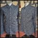 Retro Paisley Print Shirt, Black, cotton, by 'Hurley', size L